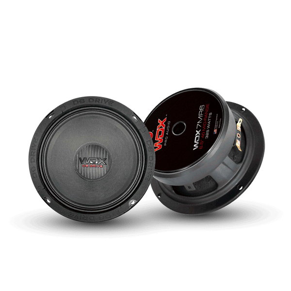 DB Drive WDX7MR6 Medio Pro Audio 6.5 pulgadas 200W vista ambos lados