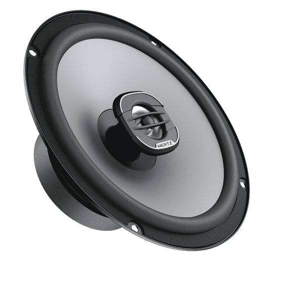 Hertz UNO X165 coaxiales 6.5 pulgadas 55W RMS vista emocional