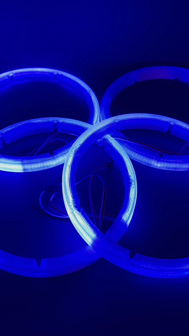 Kit Aros Full LED Bluetooth compatible con bocinas, Luz ambiental para tus paneles, Control RF + Bluetooth.