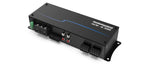 AudioControl ACM-4.300 amplificador 4 canales micro vista angular izquierda con tapa